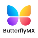 butterflymx logo round charcoal