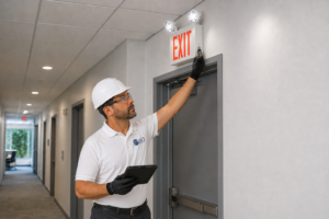 exit sign testing hci